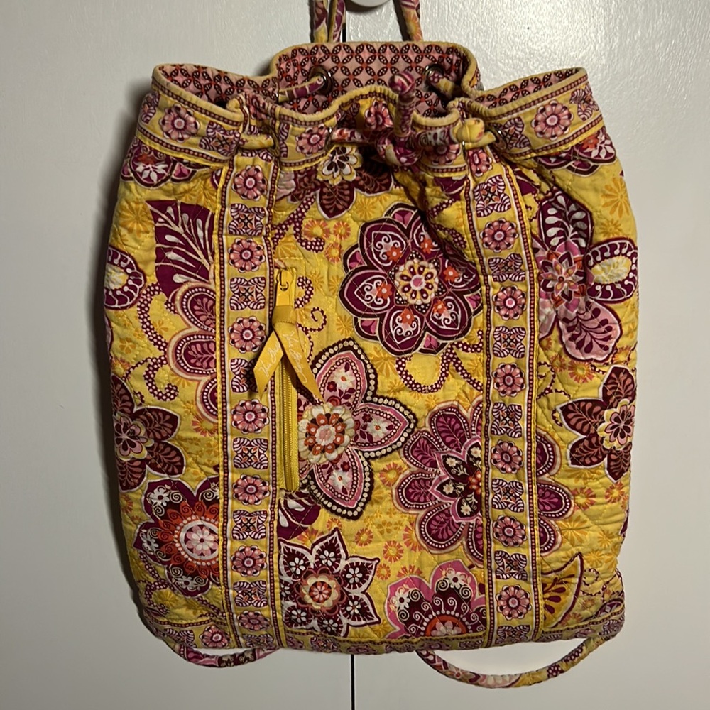 Vera Bradley Yellow Floral Women's Bag